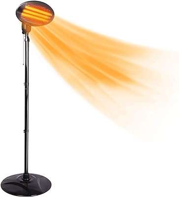 Chauffage de terrasse électrique chauffe terrasse de jardin à quartz extérieur autoportant. Bienvenue chez DIAYTAR COTE D'IVOIRE, le paradis des bonnes affaires en ligne ! Découvrez une large gamme de produits discount pour équiper votre maison, trouver l'électroménager de vos rêves, vous divertir avec des gadgets innovants, et compléter votre garde-robe avec des vêtements à la pointe de la mode, le tout à des prix défiant toute concurrence.