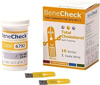 Bandelettes de test de cholestérol total plus (10 pièces paquet) is_best_seller. Ne cherchez plus ailleurs, DIAYTAR COTE D'IVOIRE  vous offre le meilleur choix de produits discount en ligne. Avec notre assortiment varié et nos prix compétitifs, vous trouverez tout ce dont vous avez besoin pour la maison, l'électronique, l'informatique et la mode. Faites des économies tout en faisant des achats intelligents.