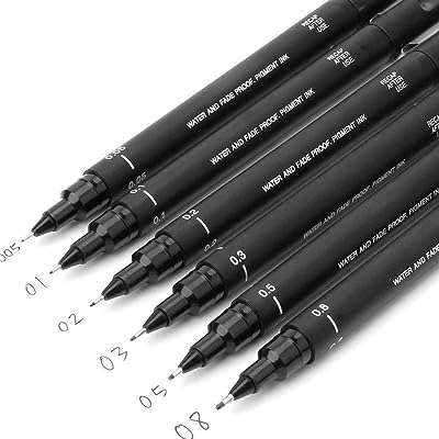 Marqueurs d'art uni à pointe fine   6 tailles assorties paquet de encre. DIAYTAR COTE D'IVOIRE, votre boutique en ligne discount pour toutes vos nécessités. Faites des économies sur vos achats de meubles de maison, d'équipements électroniques, de gadgets et bien plus encore. Profitez de nos prix attractifs sans jamais compromettre la qualité.