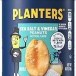 Jardinières de cacahuètes au sel et au vinaigre (boîte de 6 oz paquet