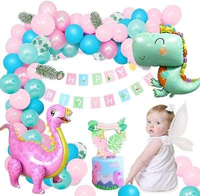 Décorations de fête de dinosaure rose 76 pièces fournitures d'anniversaire sur le thème. Découvrez DIAYTAR COTE D'IVOIRE, votre partenaire pour des économies maximales ! Parcourez notre large assortiment d'articles discount, allant des accessoires de maison à l'électroménager dernier cri, en passant par l'informatique, la mode tendance et les gadgets ludiques.