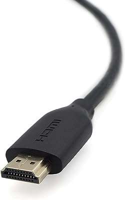 Câble hdmi haute vitesse plaqué or belkin avec ethernet 4k. Bienvenue chez DIAYTAR COTE D'IVOIRE, la boutique en ligne où vous pouvez trouver tout ce dont vous avez besoin à des prix défiant toute concurrence. Découvrez notre vaste gamme de produits discount, que ce soit des articles pour la maison, de l'électroménager, de l'informatique, de la mode ou des gadgets. Faites des économies sur tous vos achats grâce à DIAYTAR COTE D'IVOIRE .