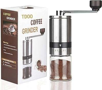 Moulin à café manuel 6 vitesses grossièreté réglable broyeur cône en céramique pour expresso. Économisez intelligemment avec DIAYTAR COTE D'IVOIRE, la boutique en ligne qui vous propose une variété de produits discount à des prix défiant toute concurrence. Des indispensables pour la maison aux gadgets les plus tendances, en passant par les dernières nouveautés en mode et en informatique, vous trouverez tout ce dont vous avez besoin pour moins cher, sans compromis sur la qualité !