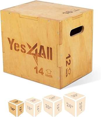 Yes4ol boîte d'entraînement 3 en 1 en contreplaqué boîte à plateforme pour l'entraînement la maison. DIAYTAR COTE D'IVOIRE, votre adresse incontournable pour des produits discount à portée de clic. Faites des économies sur vos achats en explorant notre large gamme d'articles variés, allant des produits de la maison aux gadgets dernier cri, sans oublier les équipements informatiques et les articles à la mode.
