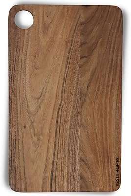 Vista homes planche à découper en bois planche découper plateau de service pour légumes. DIAYTAR COTE D'IVOIRE  vous offre un large choix de produits discount, allant des appareils électroménagers dernier cri aux vêtements à la mode en passant par les gadgets les plus innovants. Faites vos achats en ligne en toute simplicité et bénéficiez de prix avantageux pour équiper votre maison avec style, sans vous ruiner.