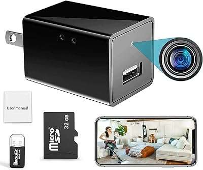 Mini caméra espion cachée chargeur usb [pack étendu] enregistreur wifi de sécurité. DIAYTAR COTE D'IVOIRE  - Votre source en ligne pour des produits discount de qualité. Explorez notre boutique en ligne et découvrez une large variété de produits, du petit électroménager aux gadgets les plus en vogue. Profitez de nos prix cassés et trouvez les meilleurs deals pour vos besoins quotidiens.