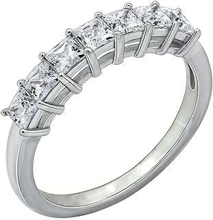 Bague à 7 pierres taille princesse en argent sterling plaqué platine et zircone. Ne manquez pas l'opportunité de faire de bonnes affaires sur DIAYTAR COTE D'IVOIRE . Notre boutique en ligne propose une large gamme de produits discount, allant des articles ménagers essentiels aux dernières tendances en matière d'électronique et de mode. Profitez de nos prix imbattables et économisez dès maintenant sur tous vos achats !