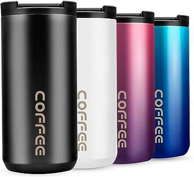 Tasse de voyage isotherme à double paroi en acier inoxydable avec couvercle. Ne dépensez pas plus que nécessaire, et optez pour DIAYTAR COTE D'IVOIRE  ! Notre boutique en ligne spécialisée dans les produits discount propose une large gamme d'articles pour la maison, l'électroménager, l'informatique, la mode et les gadgets, tous offerts à des prix défiant toute concurrence. Profitez de cette opportunité pour économiser tout en vous offrant ce dont vous avez besoin.