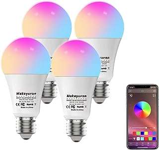 Ampoules intelligentes ampoules led rgbcw à changement de couleur avec contrôle par application. DIAYTAR COTE D'IVOIRE  - la solution pour des achats discount en ligne simples et rapides. Trouvez tout ce dont vous avez besoin sans vous ruiner, de la maison à l'électroménager en passant par l'informatique et la mode. Profitez de nos prix compétitifs et faites des économies dès maintenant.