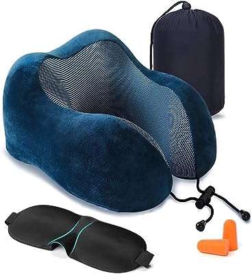Oreiller cervical de voyage en mousse à mémoire de forme housse confortable et respirante. DIAYTAR COTE D'IVOIRE, votre partenaire de confiance pour des achats en ligne économiques et variés. Explorez notre sélection exceptionnelle d'articles discount pour la maison, l'électroménager, l'informatique, la mode et les gadgets, afin de trouver les meilleures affaires. Optimisez votre expérience d'achat grâce à DIAYTAR COTE D'IVOIRE  et réalisez des économies substantielles dès maintenant.