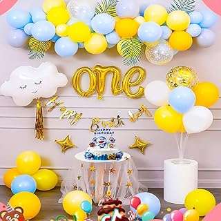 40 pièces de décorations de fête d'anniversaire colorées de haute qualité pour garçon et fille