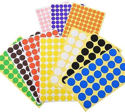 Autocollants à points ronds 4000 pièces en 60 feuilles autocollants codage couleur étiquettes pour marquage. DIAYTAR COTE D'IVOIRE  - Votre destination shopping pour des produits de haute qualité à des prix réduits. Parcourez notre site et découvrez notre vaste sélection de produits, des gadgets aux produits de beauté en passant par les articles de sport et les outils de bricolage, tous disponibles à des tarifs discount.