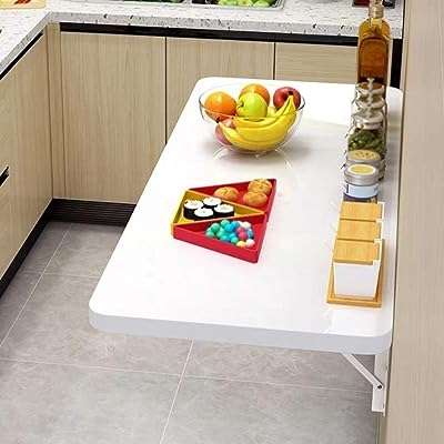 Table de travail pliante murale salle à manger cuisine bureau d'ordinateur. Laissez-vous séduire par DIAYTAR COTE D'IVOIRE, votre boutique en ligne qui saura vous offrir des produits de qualité à des prix compétitifs. Que vous recherchiez des équipements pour la maison, des appareils électroménagers, des accessoires informatiques ou des articles de mode tendance, vous trouverez tout cela et bien plus encore dans notre sélection discount.