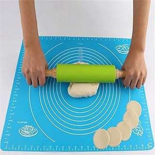 Rouleau à pâtisserie en silicone avec manche en bois farine antiadhésive outils de cuisine. Rencontrez les bonnes affaires chez DIAYTAR COTE D'IVOIRE  – votre destination en ligne pour des produits discount pour tous les aspects de votre vie. Découvrez notre sélection variée d'articles pour la maison, allant des appareils électroménagers indispensables aux éléments décoratifs élégants. Restez connecté avec notre gamme d'appareils informatiques à prix imbattables, et ravivez votre style avec des vêtements et accessoires tendance à petit prix. Faites des économies tout en obtenant la qualité que vous méritez !