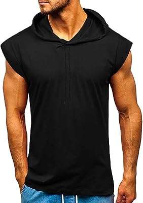Sweat à capuche pour hommes mode décontractée couleur unie fitness muscle. Ne cherchez pas plus loin pour trouver des produits de qualité à prix réduits. DIAYTAR COTE D'IVOIRE  est votre destination en ligne pour tous vos besoins en produits discount, de la maison à l'électroménager, de l'informatique à la mode. Faites des économies substantielles et trouvez les articles parfaits, adaptés à votre budget.