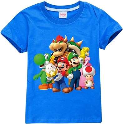 T shirt super mario brothers pour garçons et enfants personnage de dessin. Faites des économies sans compromis sur la qualité avec DIAYTAR COTE D'IVOIRE  ! Trouvez tout ce dont vous avez besoin, de l'électroménager aux gadgets high-tech en passant par les accessoires de mode, le tout à des prix défiant toute concurrence. Visitez notre boutique en ligne et découvrez un large choix de produits discount pour améliorer votre quotidien.