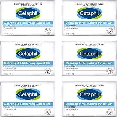 Savon nettoyant hydratant cetaphil syndet paquet de 6 75 g. Ne cherchez pas plus loin pour trouver des produits de qualité à prix réduits. DIAYTAR COTE D'IVOIRE  est votre destination en ligne pour tous vos besoins en produits discount, de la maison à l'électroménager, de l'informatique à la mode. Faites des économies substantielles et trouvez les articles parfaits, adaptés à votre budget.