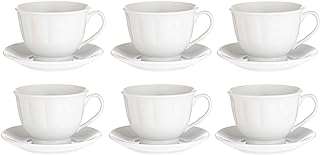 Ensemble tasse et soucoupe harmony 180 ml 12 pièces blanc. Découvrez DIAYTAR COTE D'IVOIRE, votre source incontournable de bons plans discount en ligne. Trouvez tout ce dont vous avez besoin, des produits de maison essentiels aux gadgets high-tech, le tout à des prix imbattables. Faites des économies tout en vous offrant de la qualité grâce à notre sélection variée et attrayante.