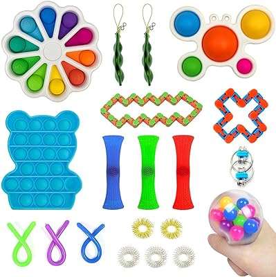Ensemble de jouets fidget anti stress et anxiété pour enfants hommes femmes. Rencontrez les bonnes affaires chez DIAYTAR COTE D'IVOIRE  – votre destination en ligne pour des produits discount pour tous les aspects de votre vie. Découvrez notre sélection variée d'articles pour la maison, allant des appareils électroménagers indispensables aux éléments décoratifs élégants. Restez connecté avec notre gamme d'appareils informatiques à prix imbattables, et ravivez votre style avec des vêtements et accessoires tendance à petit prix. Faites des économies tout en obtenant la qualité que vous méritez !