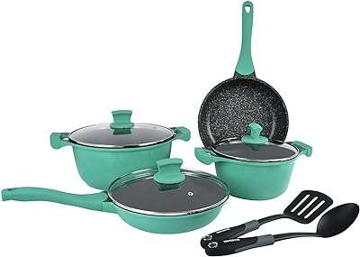 Batterie de cuisine antiadhésive en aluminium winnsor wr6002 9 pièces  . Ne cherchez plus, DIAYTAR COTE D'IVOIRE  est là pour vous offrir les meilleurs deals en ligne ! Explorez notre vaste sélection de produits à prix réduits, incluant tout ce dont vous avez besoin pour votre maison, votre cuisine, votre garde-robe et bien plus encore. Profitez de nos offres discount sur les dernières tendances et économisez tout en restant à la pointe de la mode.