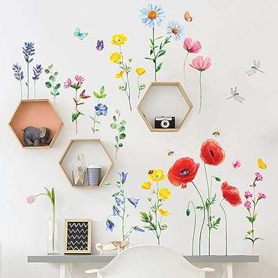 Decowall amovible fleurs sauvages papillons plantes stickers muraux pour chambre d'enfants. Chez DIAYTAR COTE D'IVOIRE, nous vous proposons des offres folles sur une gamme complète de produits. Des articles indispensables pour votre maison, aux dernières tendances en matière de mode et de gadgets sensationnels, notre boutique en ligne saura satisfaire tous vos besoins à des prix compétitifs. Faites des affaires exceptionnelles dès maintenant !