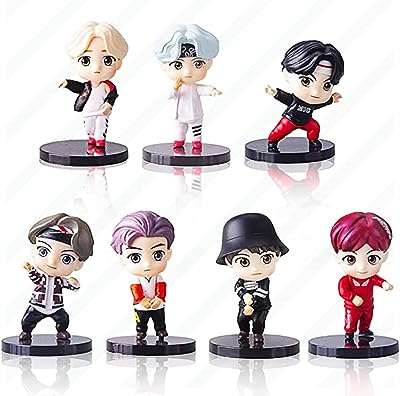7 pièces bts ensemble de décoration de gâteau figurines d'action jouets cadeaux fête pour fournisseur. Explorez DIAYTAR COTE D'IVOIRE  et découvrez une variété impressionnante de produits discount pour la maison, l'électroménager, l'informatique et la mode. Avec des offres irrésistibles et une livraison rapide, faites des économies tout en obtenant des produits de qualité.
