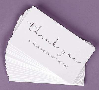 200 cartes de remerciement pour votre soutien à ma petite entreprise design élégant et professionnel. Faites des découvertes et des économies chez DIAYTAR COTE D'IVOIRE . Notre boutique en ligne propose une gamme étendue de produits discount, couvrant la maison, l'électroménager, l'informatique, la mode et bien plus encore. Obtenez des produits de qualité à des prix imbattables en quelques clics seulement.