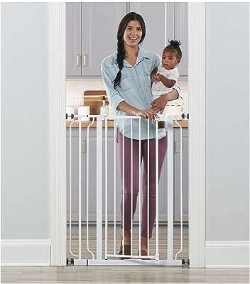 Barrière pour bébé regalo easy step walk through s'adapte aux ouvertures de 29. DIAYTAR COTE D'IVOIRE, la référence des bonnes affaires en ligne ! Explorez notre boutique et découvrez une sélection variée de produits, de la maison à l'informatique en passant par la mode et les gadgets. Profitez de nos prix compétitifs et achetez en toute confiance. Faites de DIAYTAR COTE D'IVOIRE  votre allié shopping, vous ne le regretterez pas.