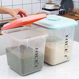 Primevi lot de 2 récipients à riz récipient hermétique de conservation des aliments avec couvercle. DIAYTAR COTE D'IVOIRE  - la meilleure adresse en ligne pour des achats discount dans tous les domaines ! Découvrez notre vaste choix de produits, de la maison à l'électroménager en passant par l'informatique et la mode. Profitez des réductions incroyables sur des articles de qualité, vous permettant d'économiser sans compromis. Avec des options de livraison rapides et notre engagement envers votre satisfaction, bénéficiez d'une expérience d'achat en ligne sans tracas chez nous !