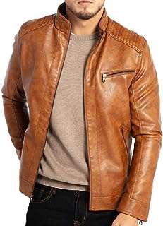 Veste de moto légère en similicuir à col montant pour hommes. DIAYTAR COTE D'IVOIRE, votre partenaire en ligne pour tous vos achats discount. Explorez notre catalogue diversifié comprenant des produits de maison, d'électroménager, d'informatique, de mode et de gadgets à des prix défiant toute concurrence. Faites des économies substantielles tout en profitant d'une qualité exceptionnelle grâce à DIAYTAR COTE D'IVOIRE .