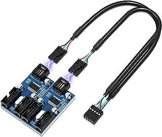 Hub usb 9 broches mâle 1 à 4 femelle pour carte mère connecteur de câble. Faites de bonnes affaires dès aujourd'hui avec DIAYTAR COTE D'IVOIRE  ! Parcourez notre boutique en ligne généraliste où vous trouverez une large gamme de produits discount, des articles pour la maison à l'électroménager, en passant par l'informatique et la mode. Profitez de nos prix compétitifs et offrez-vous des produits de qualité à moindre coût.