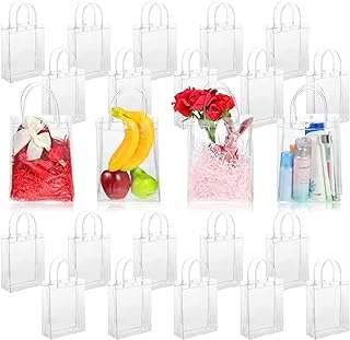 Sacs cadeaux en pvc transparent avec poignées réutilisables pour fête de mariage noël petites entreprises vente au de ́tail. Faites des économies substantielles sur DIAYTAR COTE D'IVOIRE ! Parcourez notre catalogue en ligne et découvrez une gamme complète de produits de la maison à l'électroménager, de l'informatique à la mode en passant par les gadgets, tous proposés à des prix discount exceptionnels.