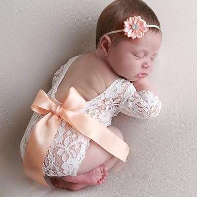 Accessoires de photographie de nouveau né en dentelle vêtements de tenue de barboteuse pour bébé. Explorez DIAYTAR COTE D'IVOIRE  et découvrez un monde de produits discount passionnants. Que vous recherchiez des appareils électroménagers efficaces, des vêtements stylés ou des gadgets innovants, notre boutique en ligne dispose de tout cela et bien plus encore.  Profitez d'une expérience shopping unique tout en faisant des économies énormes chez nous !