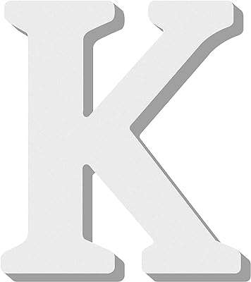 Lettre k décorative en bois pour chambre d'enfant 203 cm de haut. Découvrez DIAYTAR COTE D'IVOIRE, votre partenaire en ligne pour des achats malins et économiques. Parcourez notre sélection discount de produits pour la maison, l'électroménager, l'informatique, la mode et les gadgets et trouvez les meilleures offres du marché. Profitez de la qualité à prix réduit dès aujourd'hui, grâce à notre boutique en ligne pratique et facile à utiliser.