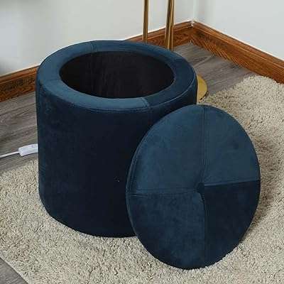 Repose pieds rond yahome pour chambre à coucher velours doux matelassé de petite taille de ́coration. DIAYTAR COTE D'IVOIRE  - La boutique en ligne qui vous offre des prix imbattables sur une large gamme de produits discount. Ajoutez du style à votre maison avec nos articles de décoration, simplifiez votre quotidien avec des électroménagers modernes, restez connecté avec nos gadgets technologiques et adoptez les dernières tendances de la mode sans vous ruiner. Faites de bonnes affaires à chaque achat chez nous !