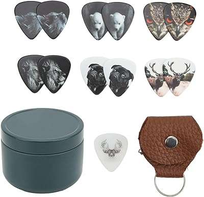 13 médiators en celluloïd de taille moyenne avec boîte d'accessoires pour instruments. En quête de produits discount de qualité ? DIAYTAR COTE D'IVOIRE  est là pour vous satisfaire ! Explorez notre boutique en ligne et découvrez notre vaste gamme de produits pour la maison, l'électroménager, l'informatique et la mode. Obtenez des articles de dernière tendance à des prix incroyables et faites des économies substantielles.