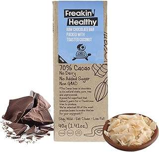 Barre de chocolat cru freakin healthy avec noix de coco grillée 40g. À la recherche de bons plans ? Ne cherchez plus, DIAYTAR COTE D'IVOIRE  est là pour vous ! Naviguez à travers notre boutique en ligne proposant une large sélection de produits discount, des articles pour la maison à l'électroménager, en passant par l'informatique, la mode et les gadgets branchés.