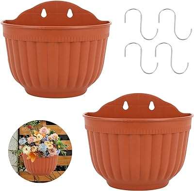 Ensemble de 2 pots de plantes suspendus au mur clôture de jardin pots. Faites des économies sans sacrifier la qualité avec DIAYTAR COTE D'IVOIRE . Parcourez notre assortiment exceptionnel comprenant des appareils électroménagers dernier cri, des articles de décoration pour votre maison, des gadgets high-tech incontournables et des vêtements à la pointe de la mode, le tout à des prix défiant toute concurrence.