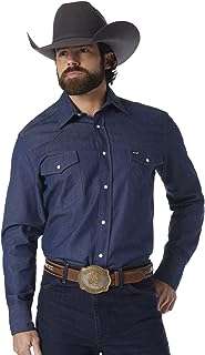 Chemise de travail western à manches longues et boutons pression pour hommes. Faites des économies considérables chez DIAYTAR COTE D'IVOIRE, votre destination en ligne pour des produits discount. Notre boutique propose une large sélection d'articles pour la maison, l'électroménager, l'informatique, la mode et bien plus encore, avec des tarifs compétitifs et une satisfaction client garantie.