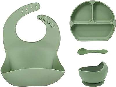 Ensemble d'alimentation en silicone pour bébé 4 pièces | bol. DIAYTAR COTE D'IVOIRE, votre partenaire shopping pour des bonnes affaires au quotidien. Profitez de notre large sélection de produits de qualité à prix réduits, allant des appareils électroménagers indispensables aux dernières tendances de la mode, en passant par les gadgets high-tech et les accessoires informatiques incontournables.