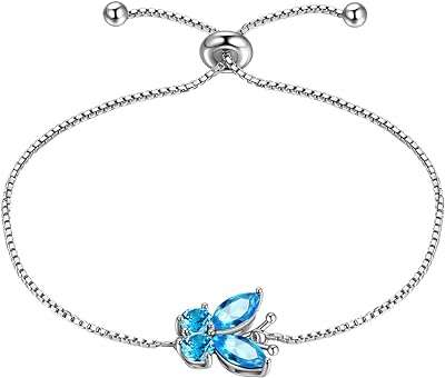 Bijoux papillon collier boucles d'oreilles bagues papillon et pierre de naissance en argent sterling 925 pour femme. Trouver des articles discount en ligne n'a jamais été aussi simple avec DIAYTAR COTE D'IVOIRE . Parcourez notre boutique en ligne pour découvrir une sélection variée de produits, des indispensables de la maison aux gadgets innovants. Avec des prix compétitifs et des réductions attractives, vous pouvez acheter en toute confiance chez nous.
