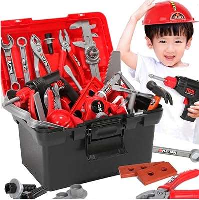 Ensemble d'outils pour enfants swift 44 pièces | d'ingénierie pour tout petits avec perceuse. DIAYTAR COTE D'IVOIRE, votre source d'économies en ligne pour tout ce dont vous avez besoin ! Explorez notre boutique généraliste et découvrez un vaste éventail de produits discount pour la maison, l'électronique, la mode et bien plus encore. Profitez des meilleures offres à des prix incroyablement bas, tout en économisant sur votre budget !