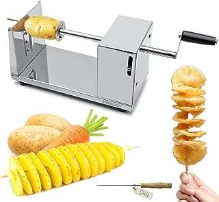 Trancheuse de pommes de terre à torsion manuelle en acier inoxydable rio. DIAYTAR COTE D'IVOIRE, votre adresse incontournable pour des produits discount à portée de clic. Faites des économies sur vos achats en explorant notre large gamme d'articles variés, allant des produits de la maison aux gadgets dernier cri, sans oublier les équipements informatiques et les articles à la mode.