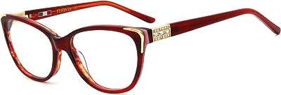 Lunettes de vue vintage sans ordonnance pour femmes avec lunettes en strass. À la recherche de bonnes affaires ? DIAYTAR COTE D'IVOIRE  est là pour vous aider ! Découvrez notre boutique en ligne remplie de produits discount, des dernières tendances en mode aux gadgets les plus recherchés. Ne manquez pas nos prix imbattables !