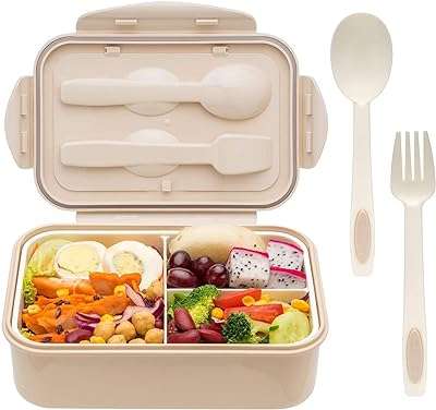 Boîte à déjeuner bento 3 compartiments de 1 400 ml pour enfants et adultes. Chez DIAYTAR COTE D'IVOIRE, nous vous proposons des offres folles sur une gamme complète de produits. Des articles indispensables pour votre maison, aux dernières tendances en matière de mode et de gadgets sensationnels, notre boutique en ligne saura satisfaire tous vos besoins à des prix compétitifs. Faites des affaires exceptionnelles dès maintenant !
