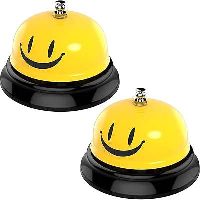 Pack de 2 cloches d'appel de service x spring jaune avec revêtement antirouille. Ne ratez pas les bonnes affaires chez DIAYTAR COTE D'IVOIRE, votre boutique en ligne discount pour tous vos besoins. Explorez notre gamme complète de produits pour la maison, l'électroménager, l'informatique, la mode et les gadgets, et profitez des meilleurs prix du marché sans compromis sur la qualité.