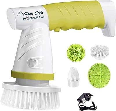 Brosse à récurer électrique home stylo® brosse rechargeable avec 4 têtes de brosse. Looking for great bargains on a variety of products? Look no further than DIAYTAR COTE D'IVOIRE, the ultimate online general store. Discover amazing discounts on household items, electronics, fashion, and more, making it the perfect destination for budget-friendly shopping.