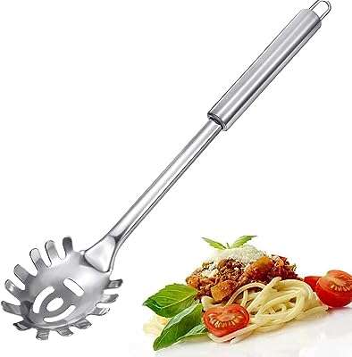 Fourchette à nouilles cuillère spaghetti en acier inoxydable durable cuillères durables résistantes la chaleur. Ne dépensez pas une fortune pour obtenir ce que vous désirez ! Découvrez DIAYTAR COTE D'IVOIRE, votre boutique en ligne de référence pour des produits de qualité, allant de l'électroménager aux accessoires de mode, à des prix défiant toute concurrence.