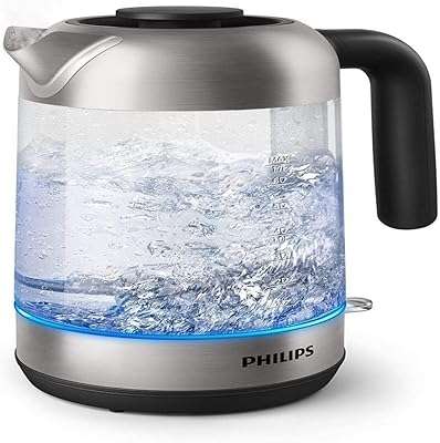 Bouilloire en verre philips série 5000 en acier inoxydable cristal 2200 w. Faites un bond dans le monde des bonnes affaires avec DIAYTAR COTE D'IVOIRE  ! Découvrez notre boutique en ligne généraliste où vous trouverez tout ce dont vous avez besoin, de la maison à l'électroménager, de l'informatique à la mode, et même les derniers gadgets. Ne sacrifiez pas votre budget pour vous faire plaisir, optez pour nos produits discount de qualité.