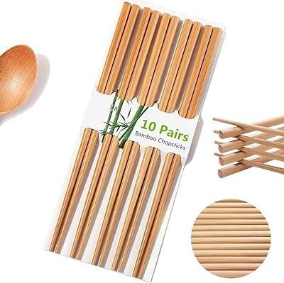 Baguettes en bambou naturel de 24 cm de longueur 10 paires de baguettes réutilisables pour soupe. Préparez-vous à être surpris par les incroyables réductions de DIAYTAR COTE D'IVOIRE . Que vous souhaitiez révolutionner votre maison, améliorer votre style ou rester à la pointe de la technologie avec les derniers gadgets, notre magasin en ligne vous propose un large choix de produits à des prix défiant toute concurrence.